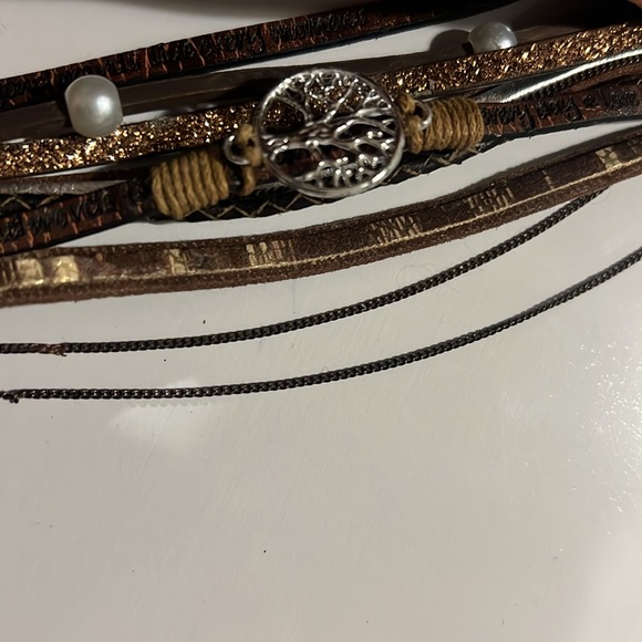 Tree of life, magnetic bracelet, multi layered new - Picture 3 of 4